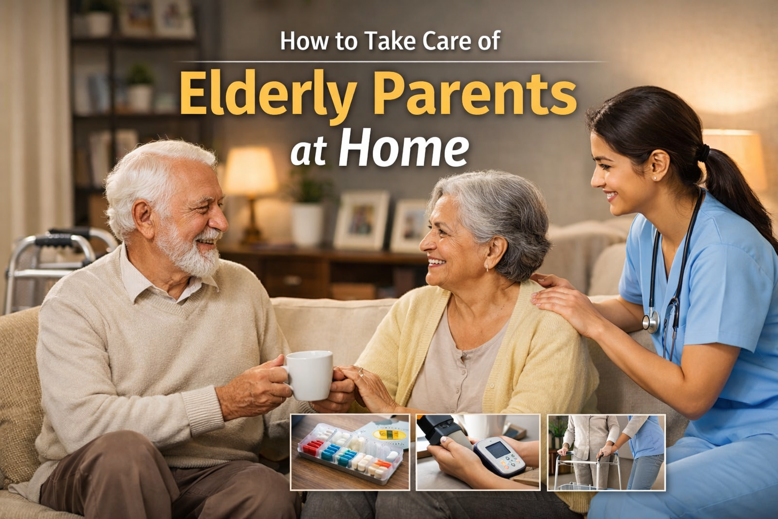 How to Take Care of Elderly Parents at Home: A Complete Guide